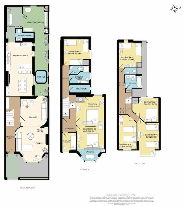 Edge14- Spacious, Stylish And Near The Beach! Newquay  Luaran gambar